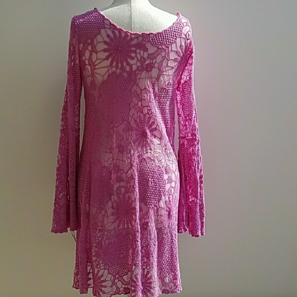 🆕️ Gianni Binni Sheer Lace Dress - Picture 3 of 5
